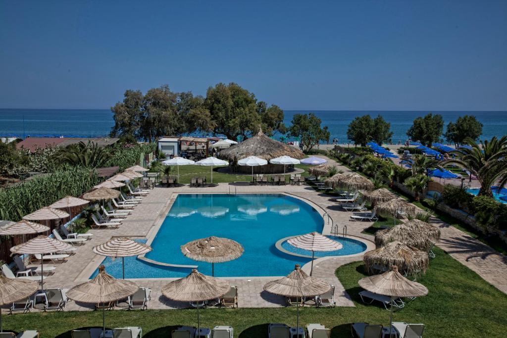 Gold Apartments Platanias Esterno foto